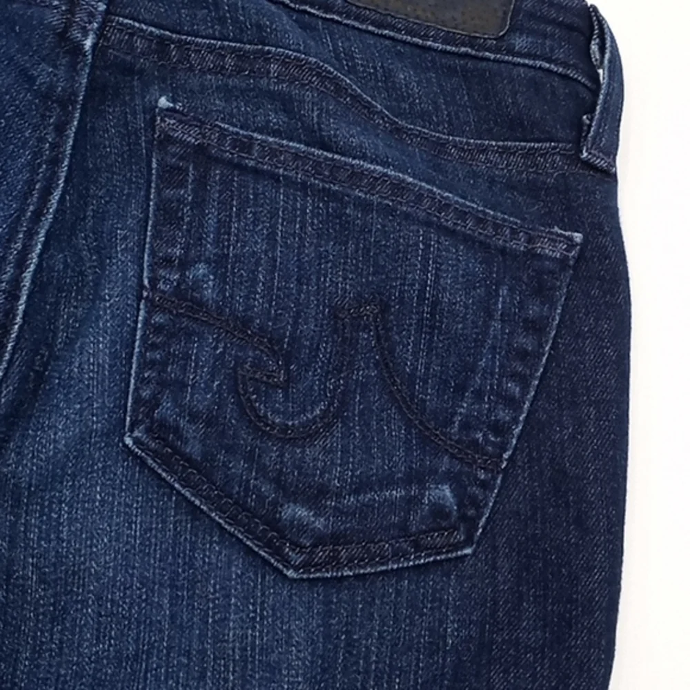 AG Adriano Goldschmied The Stilt Cigarette Leg‎ Jeans Dark Wash 24